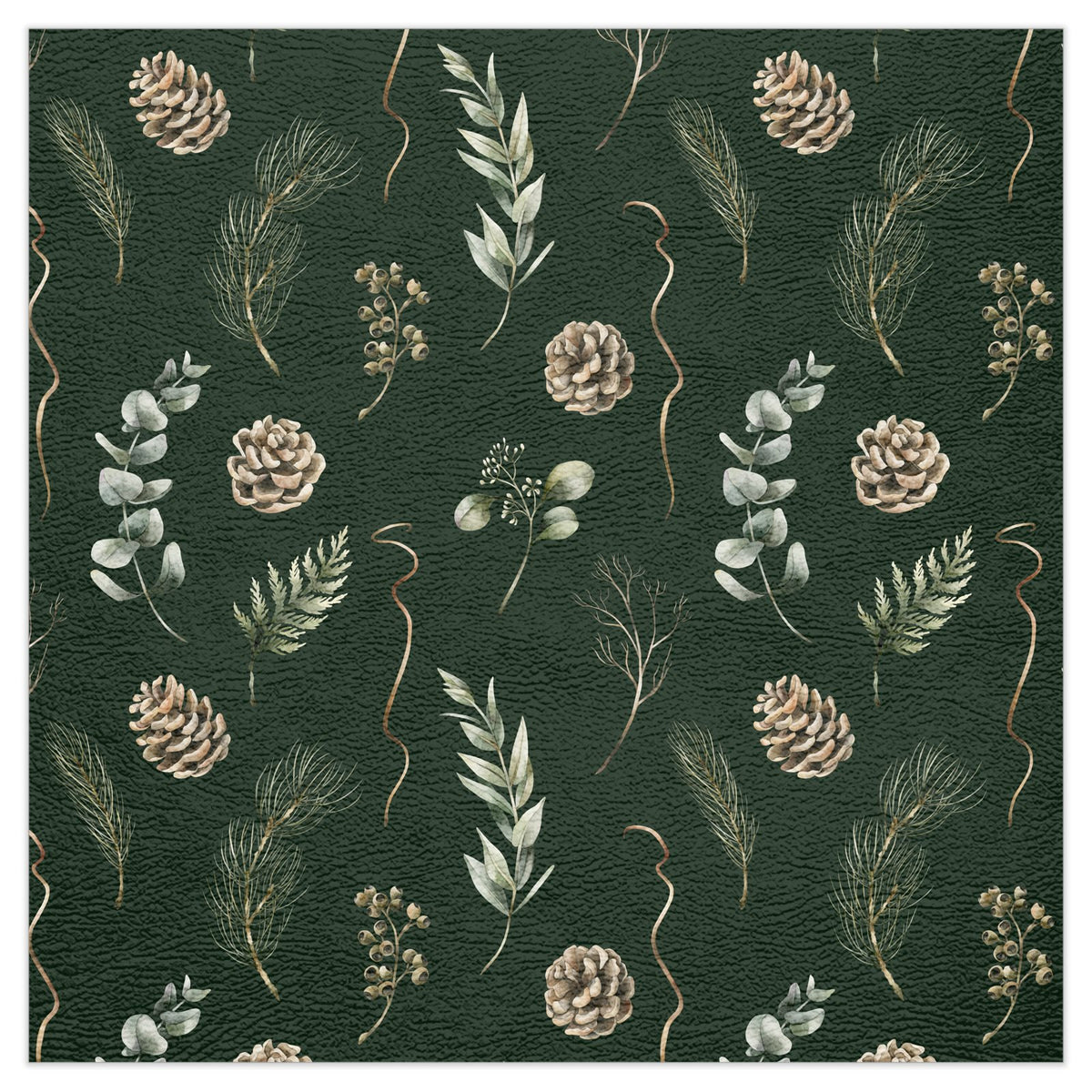 Midnight Pine Mahjong Mat
